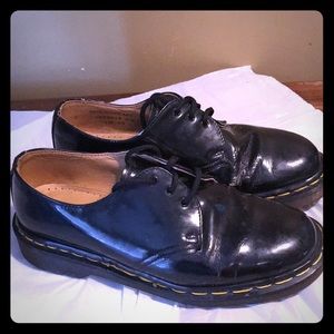 Patent leather three hole Dr. Martens